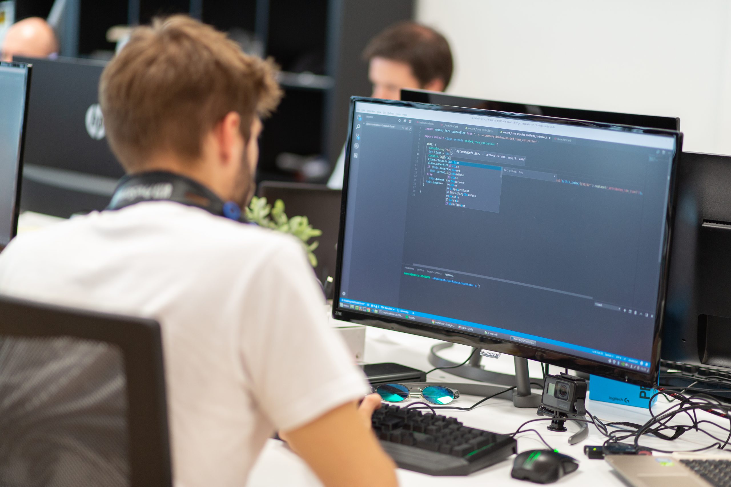 Developer that codes