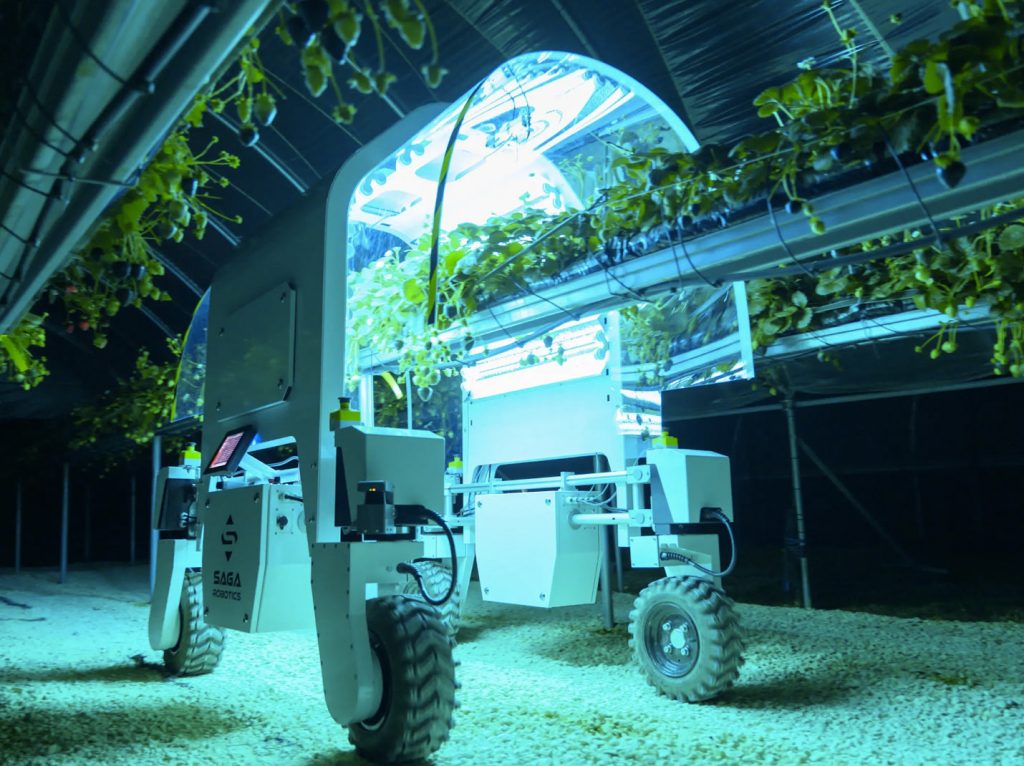 Cover approfondimento su Computer Vision per l'Agricoltura con un robot che ispeziona le piante in una serra