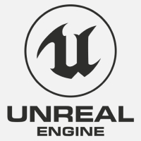 Unreal Engine logo extended reality engine framework