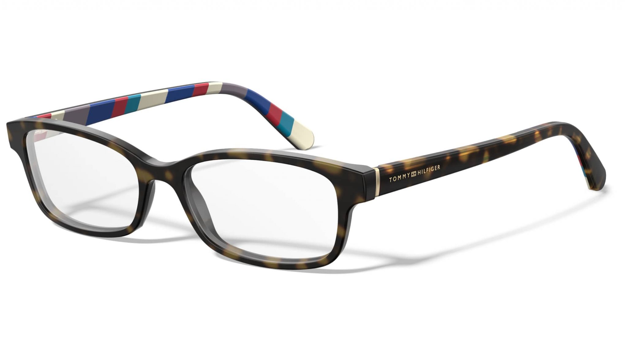 Immagine di modello occhiali 3d con esempio di realtà aumentata fashion