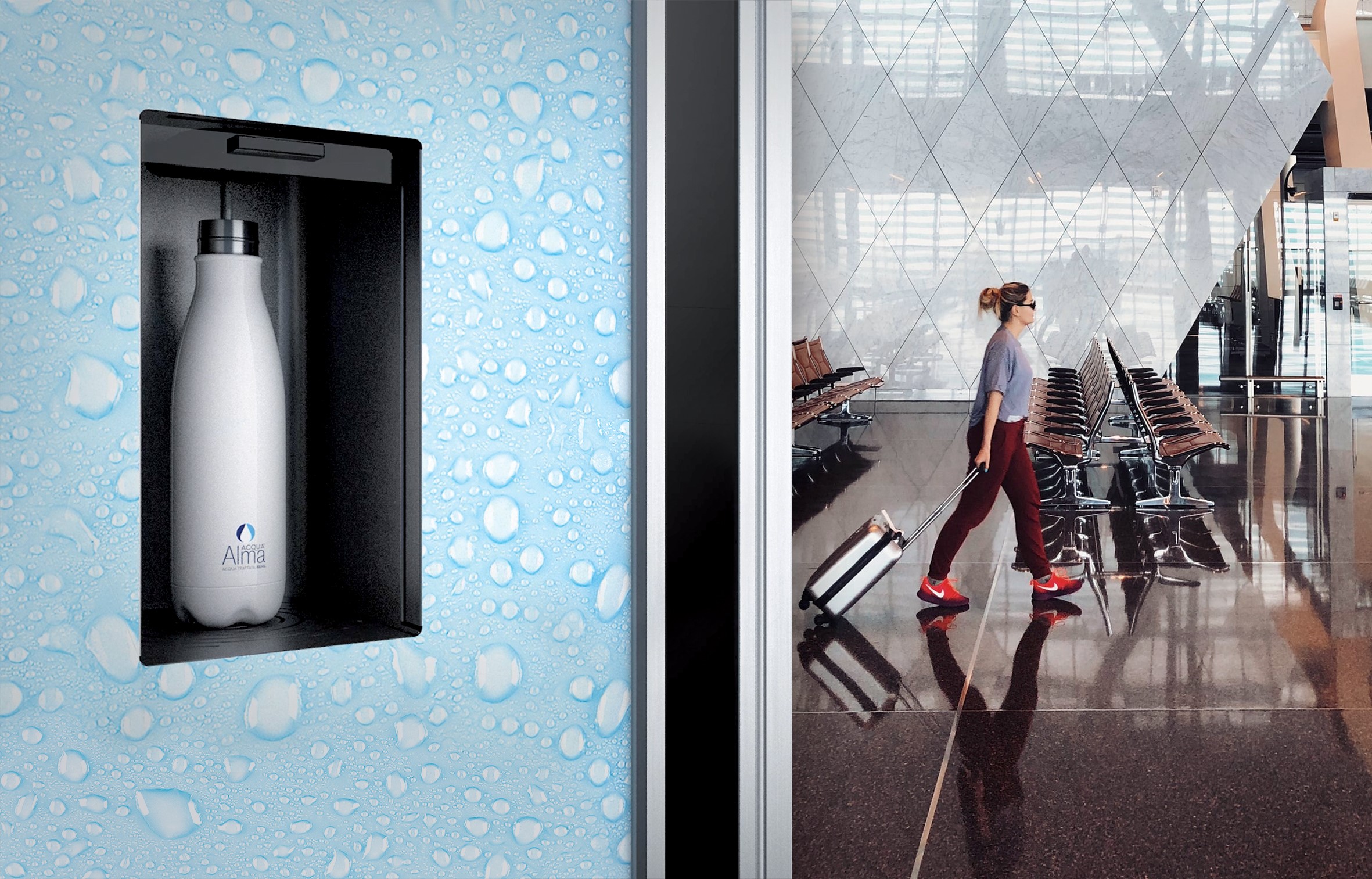 dispenser acqua alma