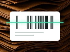 Lettura del barcode del lotto di sfogliati